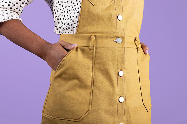 Bobbi skirt and pinafore sewing pattern - Tilly and the Buttons