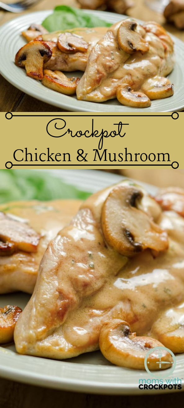 CROCKPOT CHICKEN & MUSHROOMS #diet #healthydiet #keto #mushroom #chicken CROCKPOT CHICKEN & MUSHROOMS #diet #healthydiet #keto #mushroom #chicken