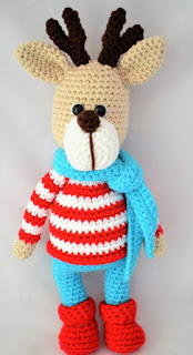 PATRON GRATIS RENO AMIGURUMI 39557