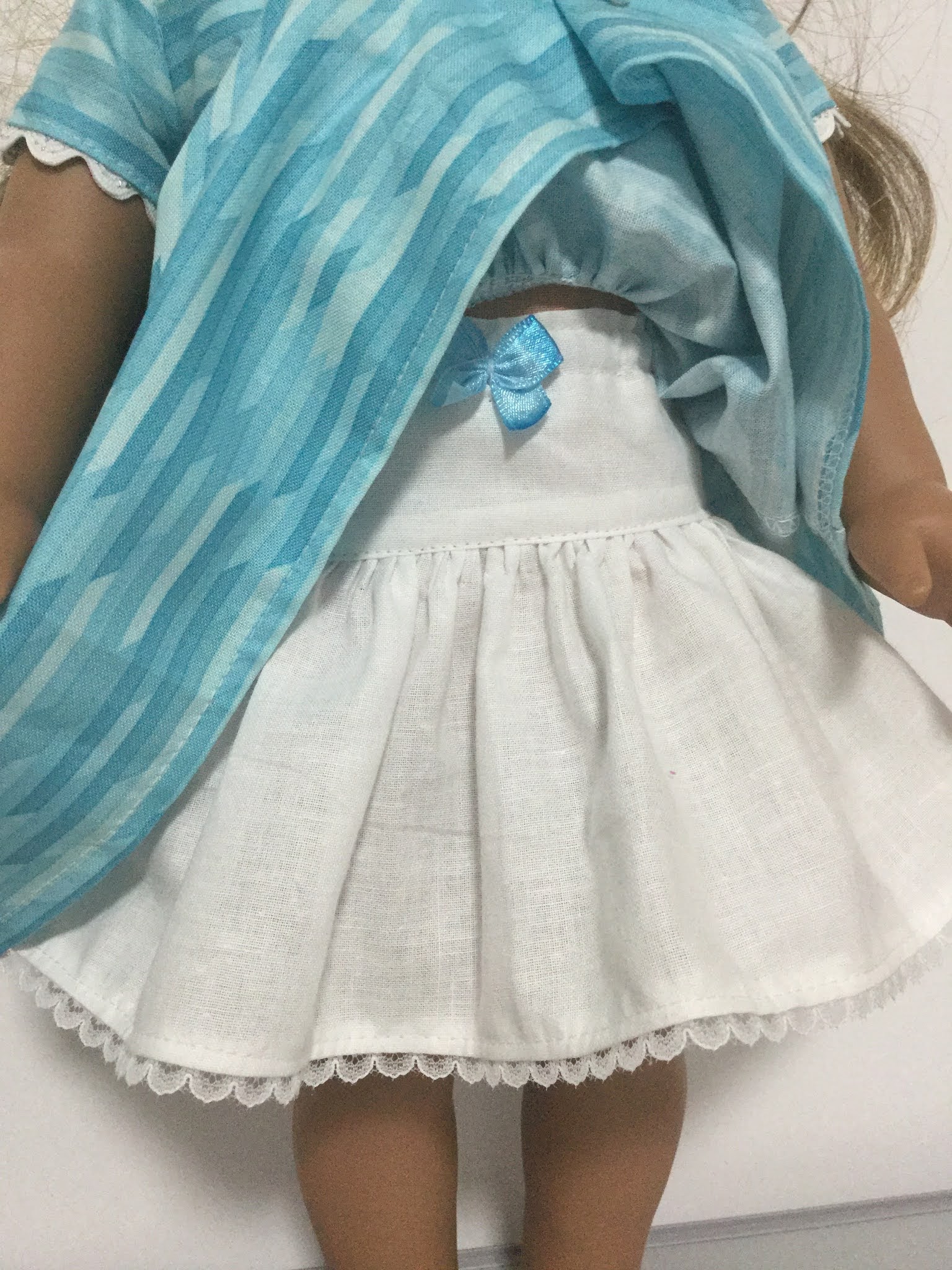 Doll Clothes Patterns by Valspierssews Free Petticoat pattern for 18