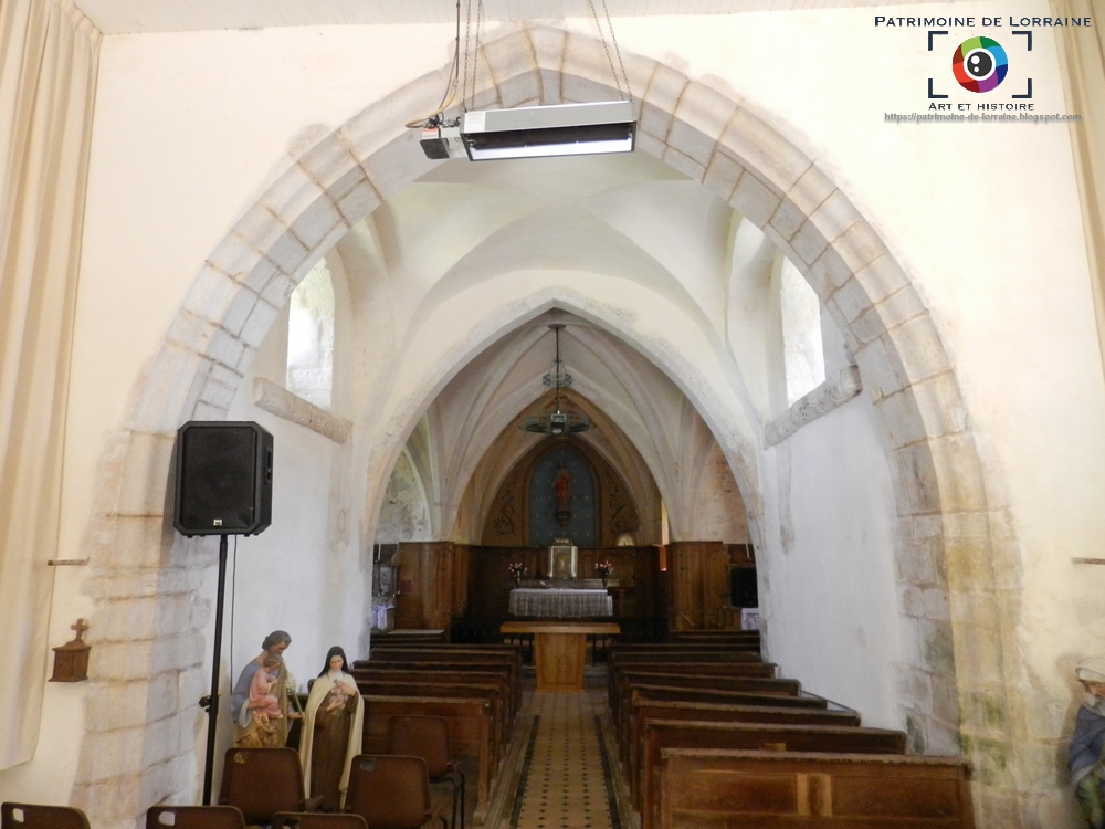 PATRIMOINE DE LORRAINE BATTIGNY (54) Eglise SaintGermain (Intérieur)