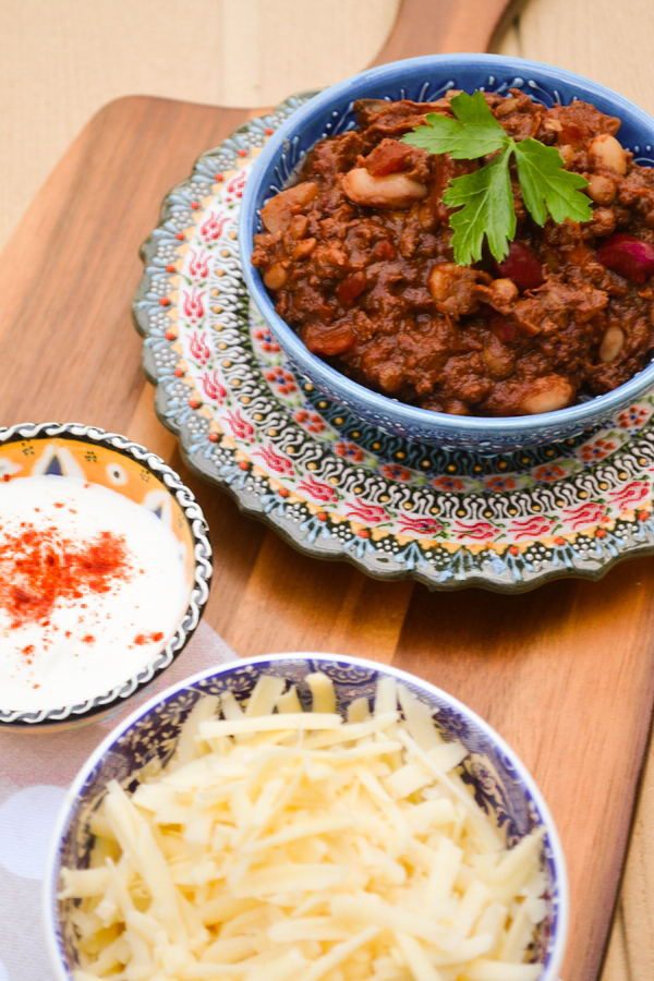 3 Bean Chocolate Chilli (vegan) Tinned Tomatoes