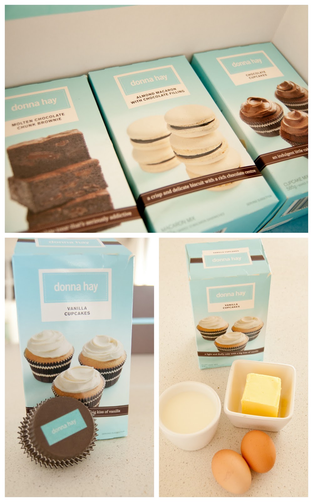 Lady Dash donna hay "BAKE AT HOME" Vanilla Cupcakes