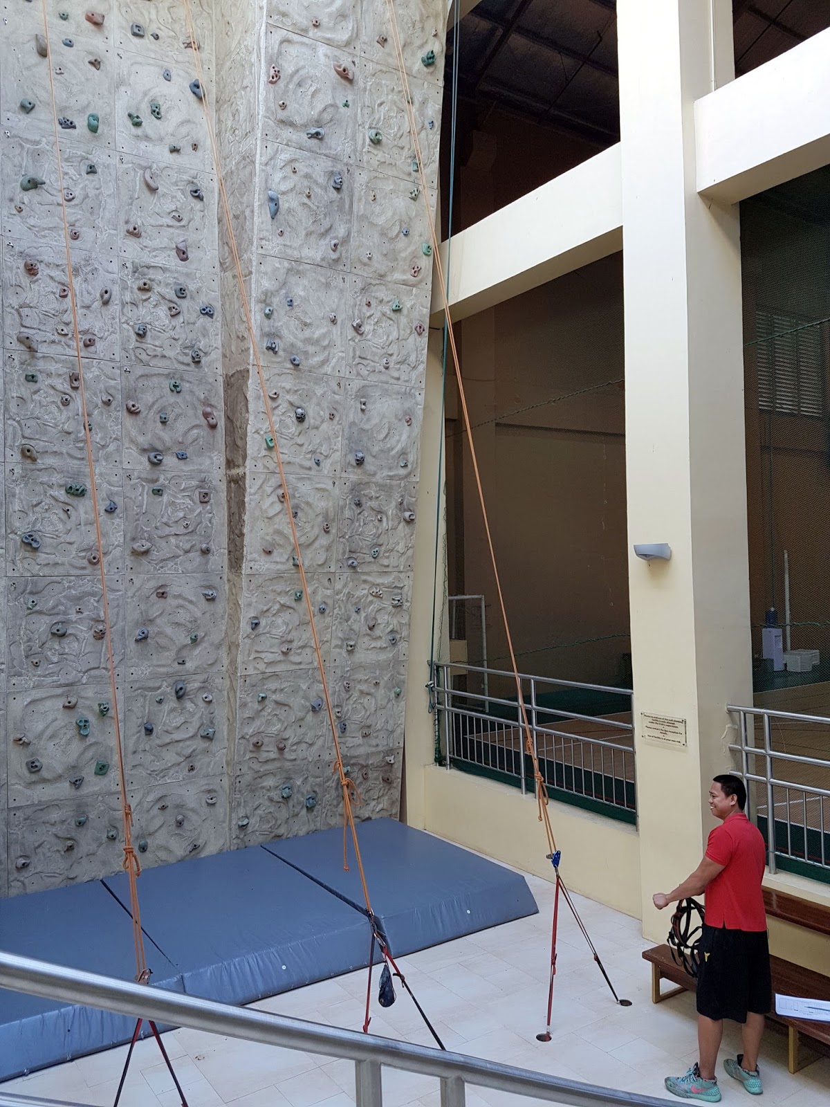 Indoor Climbing in Manila