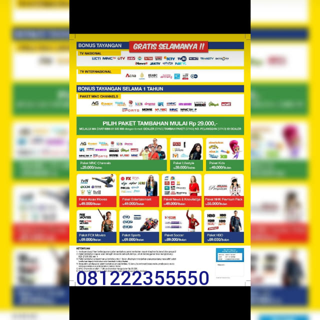 Indovision Jember 085324666618 / Langsung Pasang