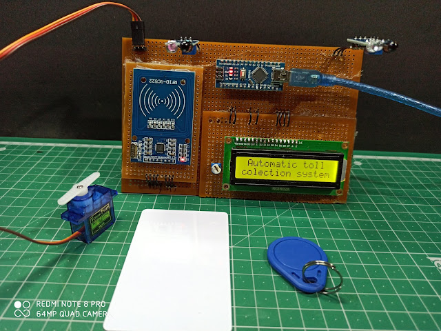 RFID Based Automatic Toll Collection System Using Arduino Nano