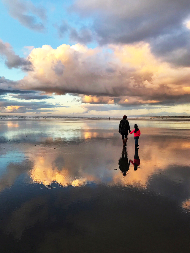 a walk in the clouds