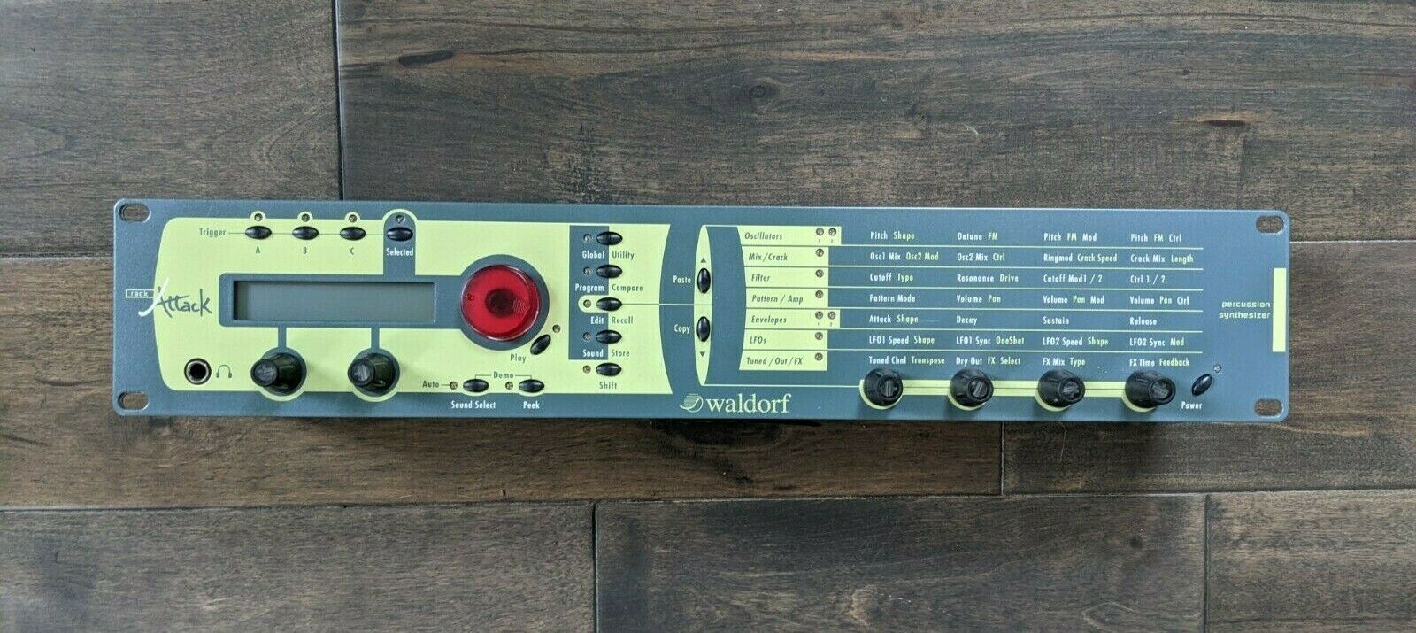 MATRIXSYNTH Waldorf Rack Attack Drum Synthesizer