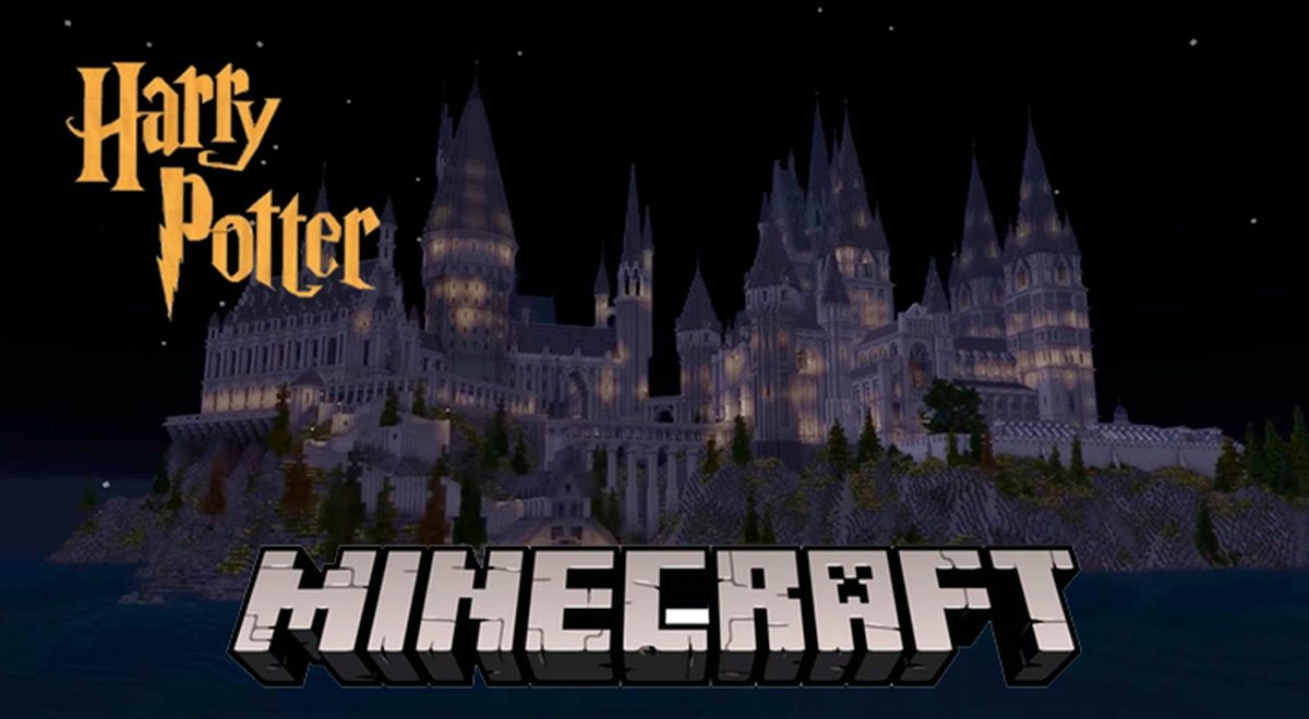 Jogador de Minecraft recria o castelo de Hogwarts no jogo