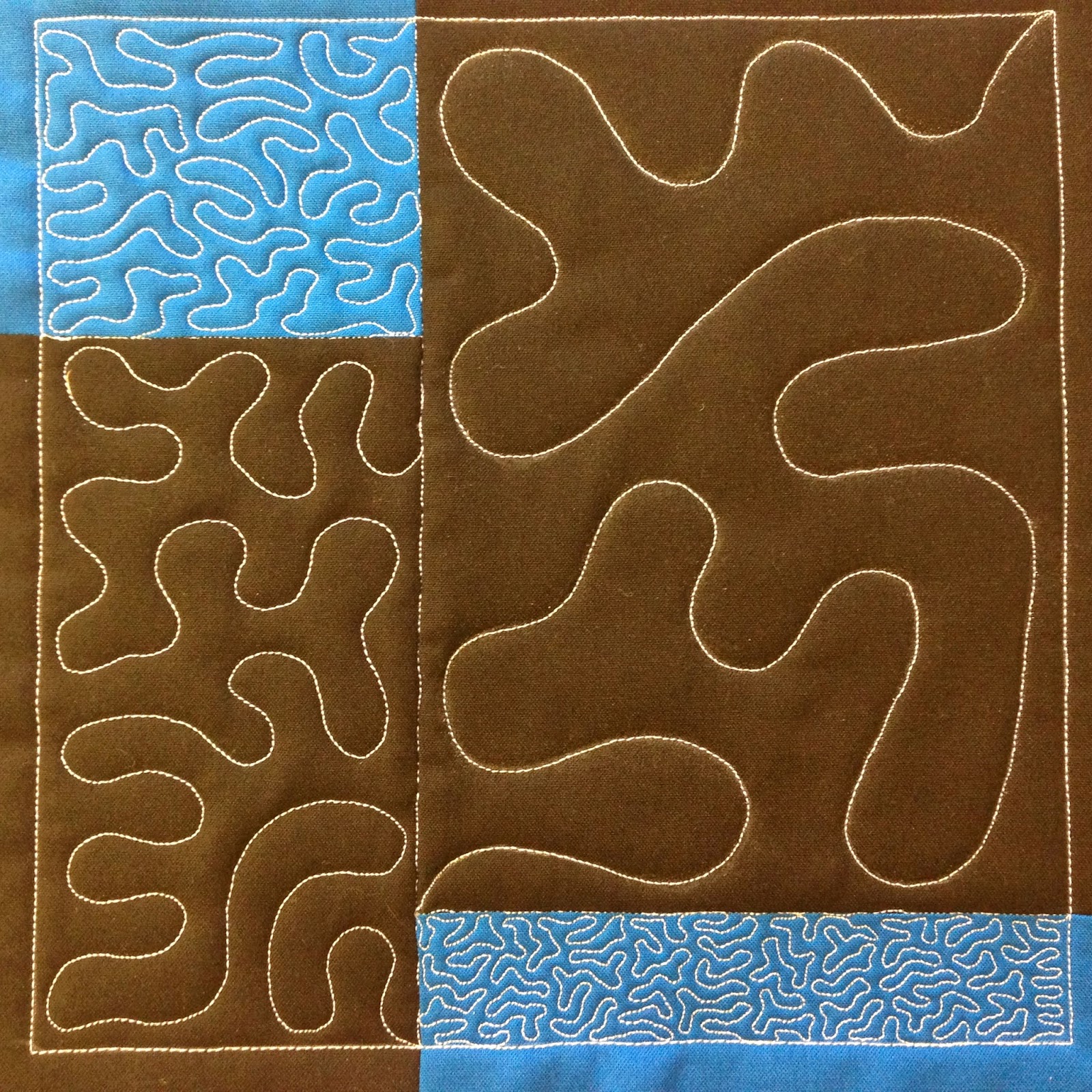 The Free Motion Quilting Project 15 Quilt A Building Block With Stippling
