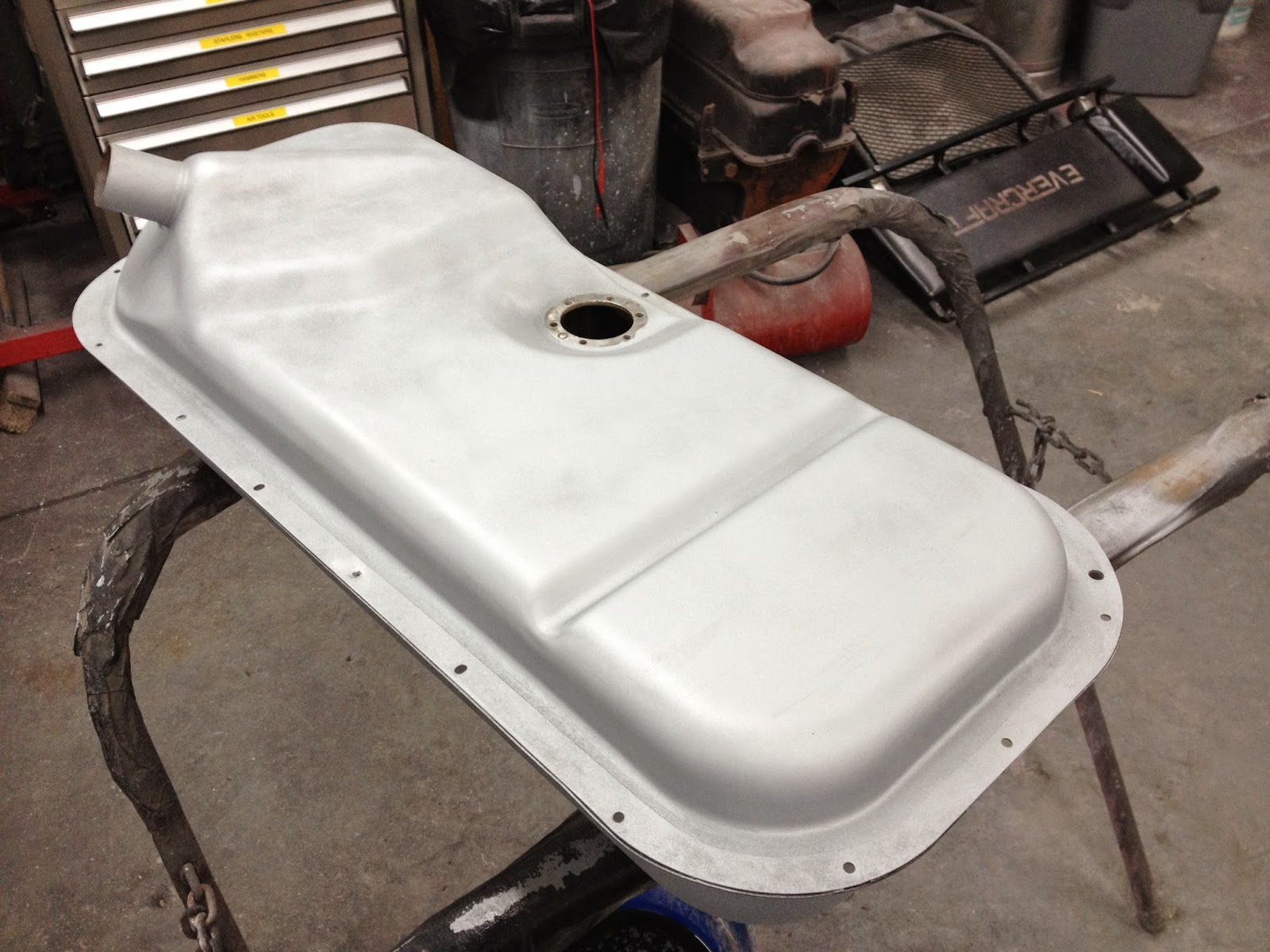 MORRIS RIDES AGAIN...IN SOUTH CAROLINA FUEL TANK RESTORATION IS COMPLETE