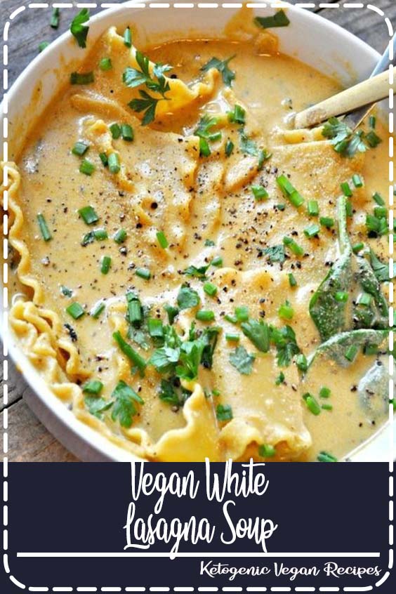 Food Crystal 79: Vegan White Lasagna Soup