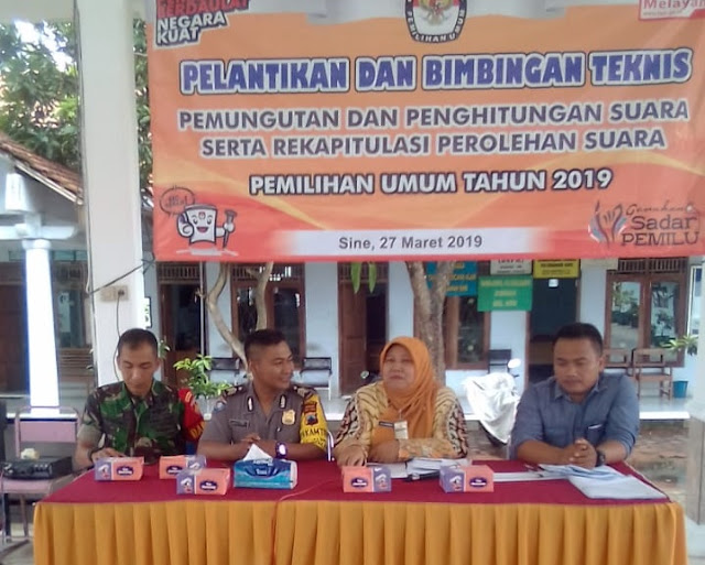 Pelantikan Dan Bimtek Pemungutan Suara