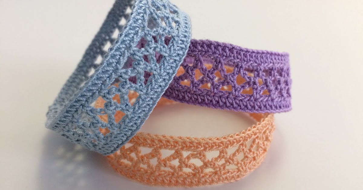 Lace Bracelet Crochet Pattern
