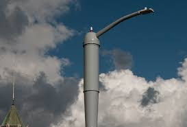 cell tower light pole