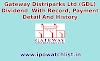 Gateway Distriparks Ltd (GDL) Dividend  With Record, Payment Detail And History