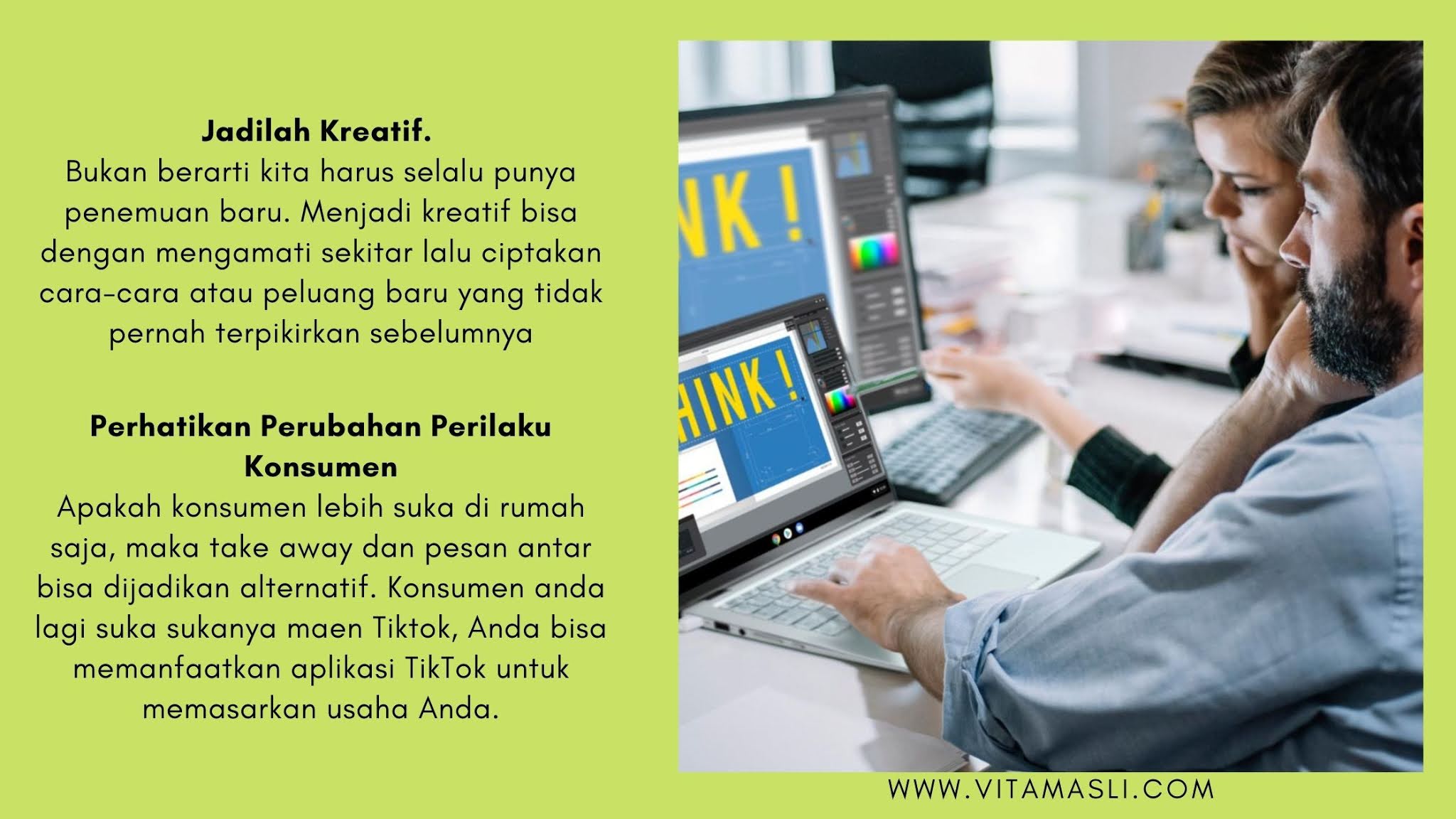 Cara Menjadi Kreatif Tips Bisnis di Masa Sulit