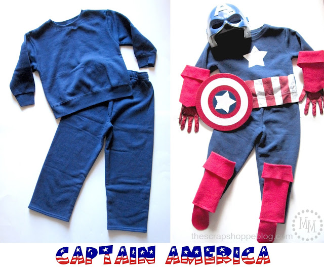 DIY Captain America Costume