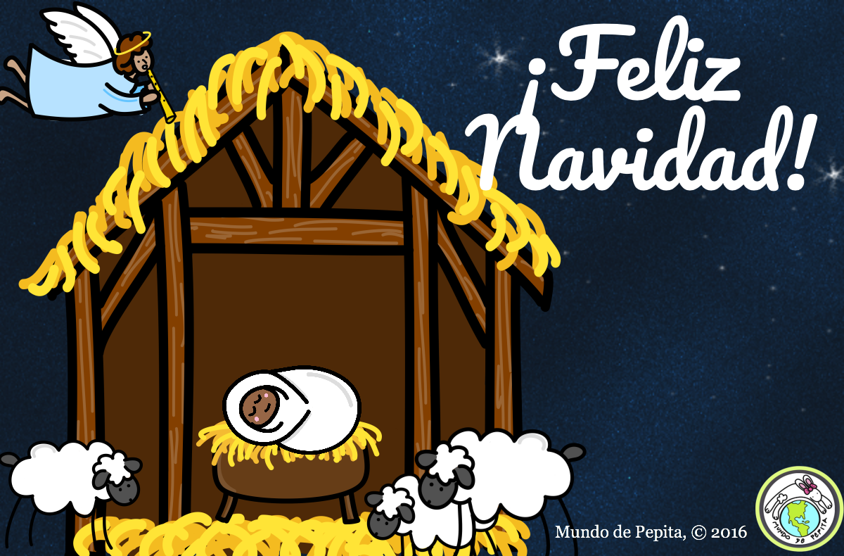 Spread holiday cheer with our FREE downloadable Spanish E CARDS