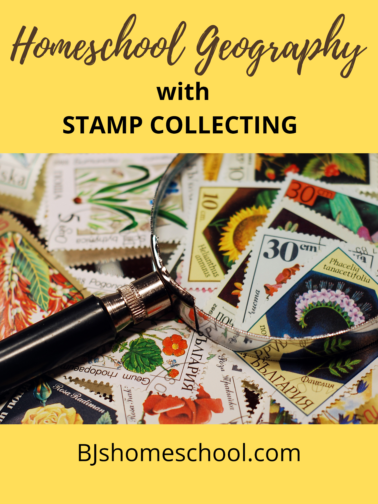 BJ's Homeschool : Homeschool Geography with Stamp Collecting for Kids - A  Simple Unit Study