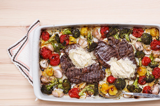 7 Reasons Steak is Healthy (and Nutrients in Every Cut) Ribeyesteakwithvegetables-1200x800