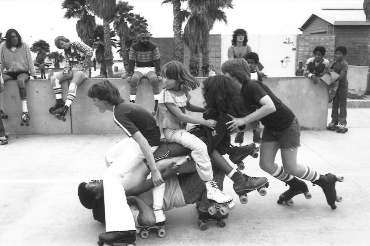 Venice Beach by Bill Aron, LA, 1970's 