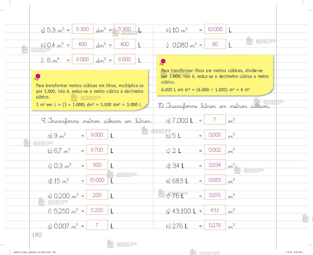 CADERNO DO FUTURO MATEMÁTICA