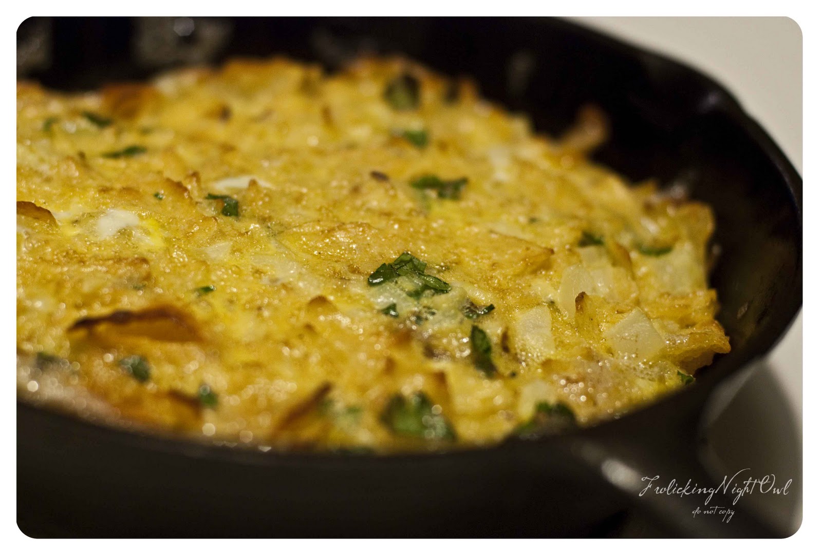 Frolicking Night Owl Potato Chip Tortilla French Fridays with Dorie