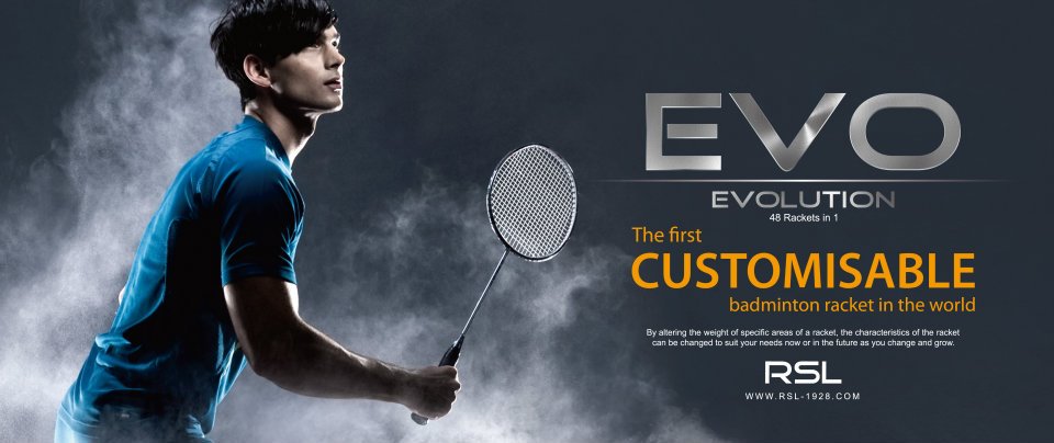 RSL introduces the Evolution racket ~ Badminton Manila