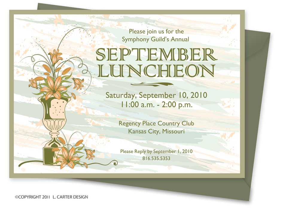 clipart luncheon invitation - photo #8