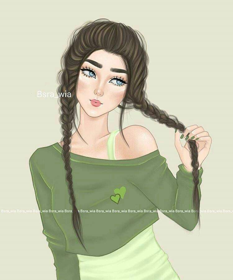 صور بنات كرتون، 2021 خلفيات بنات كرتون كيوت مصراوى الشامل