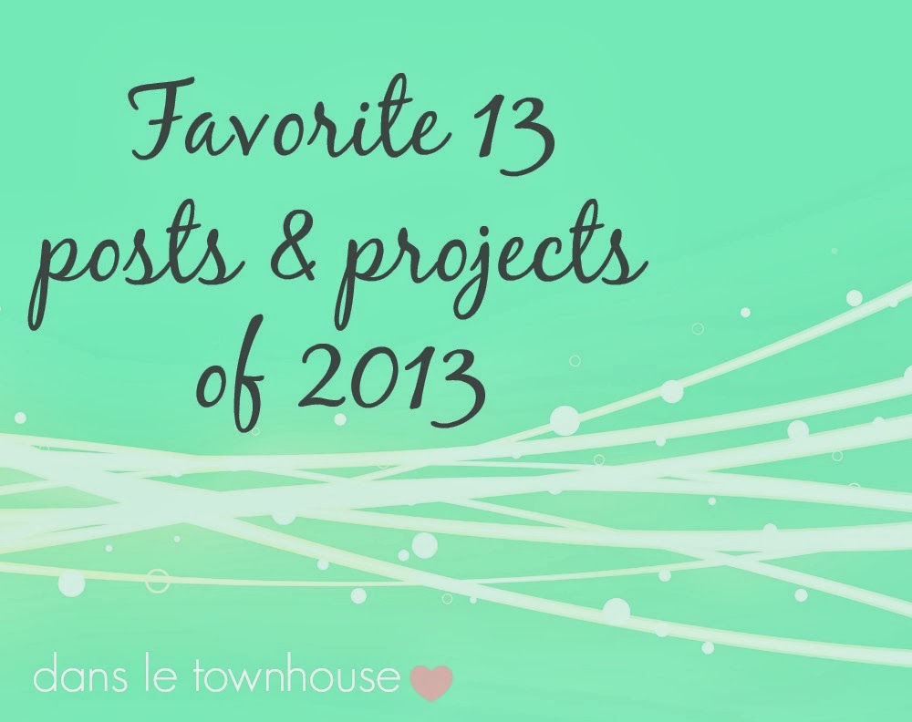 Thirteen Favorites of 2013