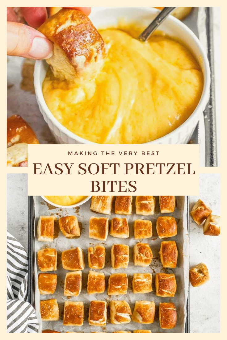 Easy Soft Pretzel Bites