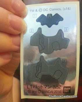 Bandai SpruKits models metal stickers