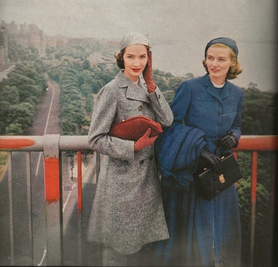 Dewena's Window: New York Fall Fashions, 1955