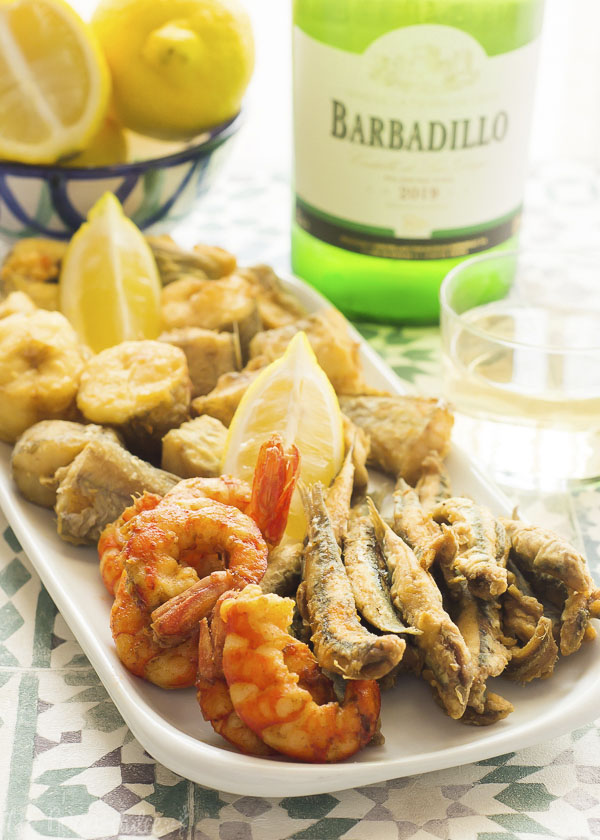 Fritura de pescado estilo andalu, la fritura perfecta.