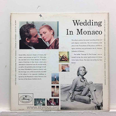 The Styrous® Viewfinder: 20,000 Vinyl LPs 116: Wedding in Monaco ...
