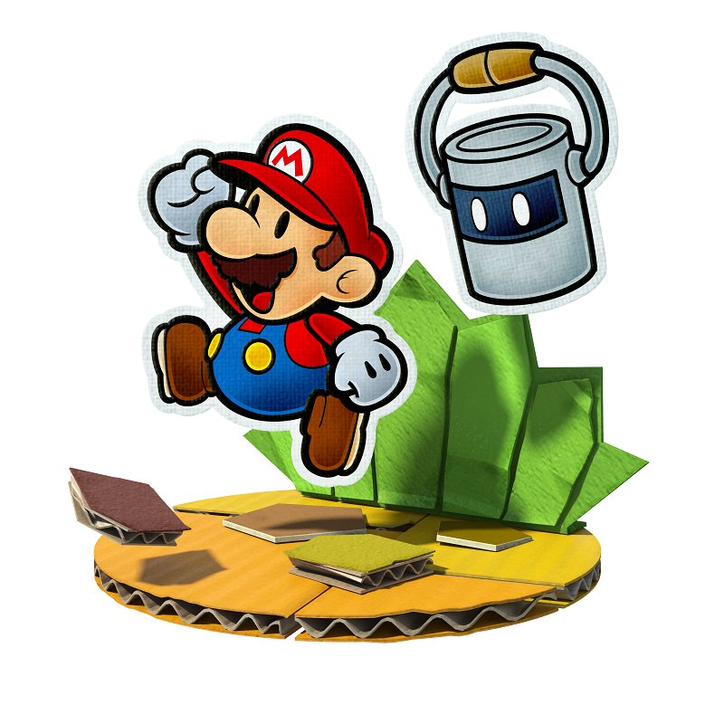 Análise Paper Mario Color Splash (Wii U) é uma aventura divertida e