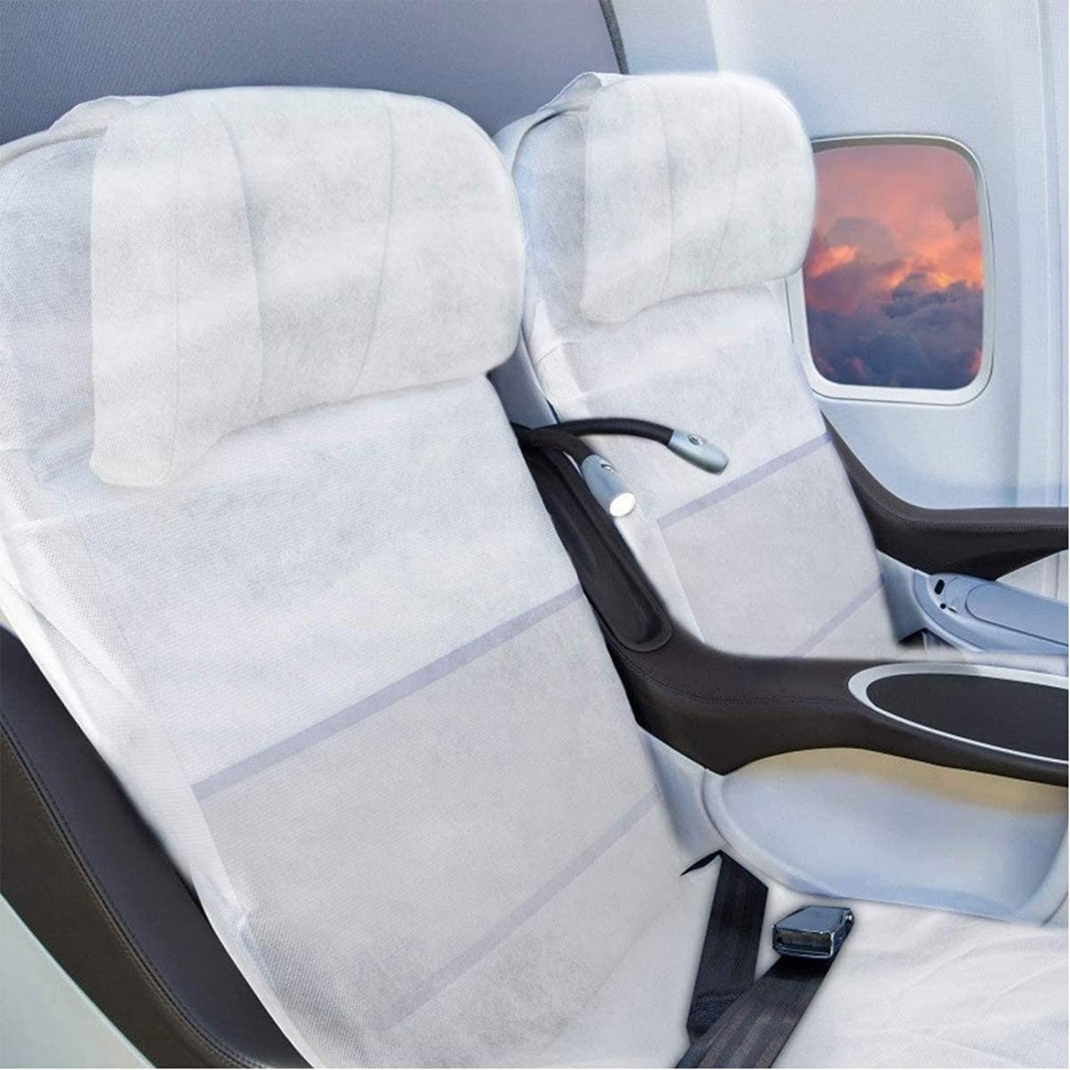 best ecofriendly disposable airplane seat covers 2021 (in my bag
