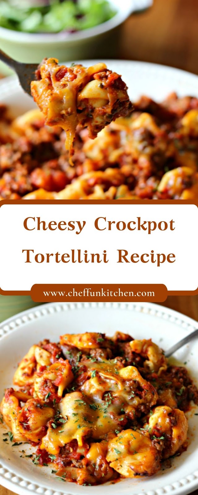 Cheesy Crockpot Tortellini Recipe Cheesy Crockpot Tortellini Recipe