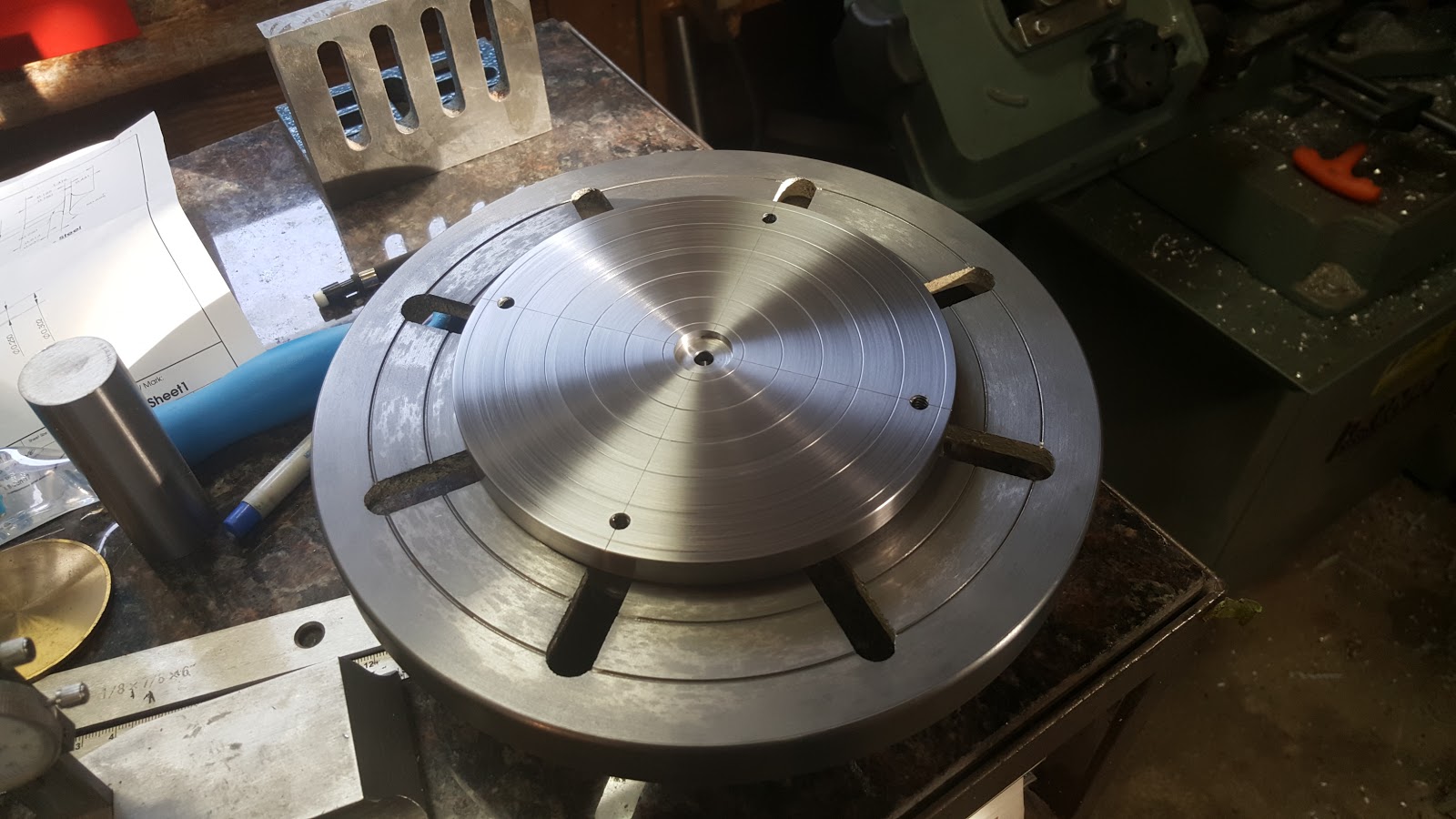 Bohn Designs Rotary Table Jig Plate