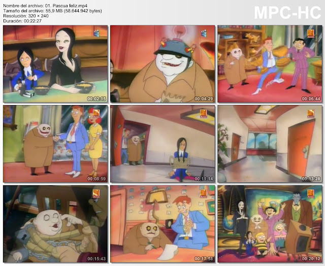 Descargar Los Locos Addams Serie Animada Serie Completa latino