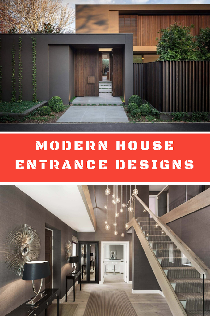 19 The Most Beautiful Modern House Entrance Designs