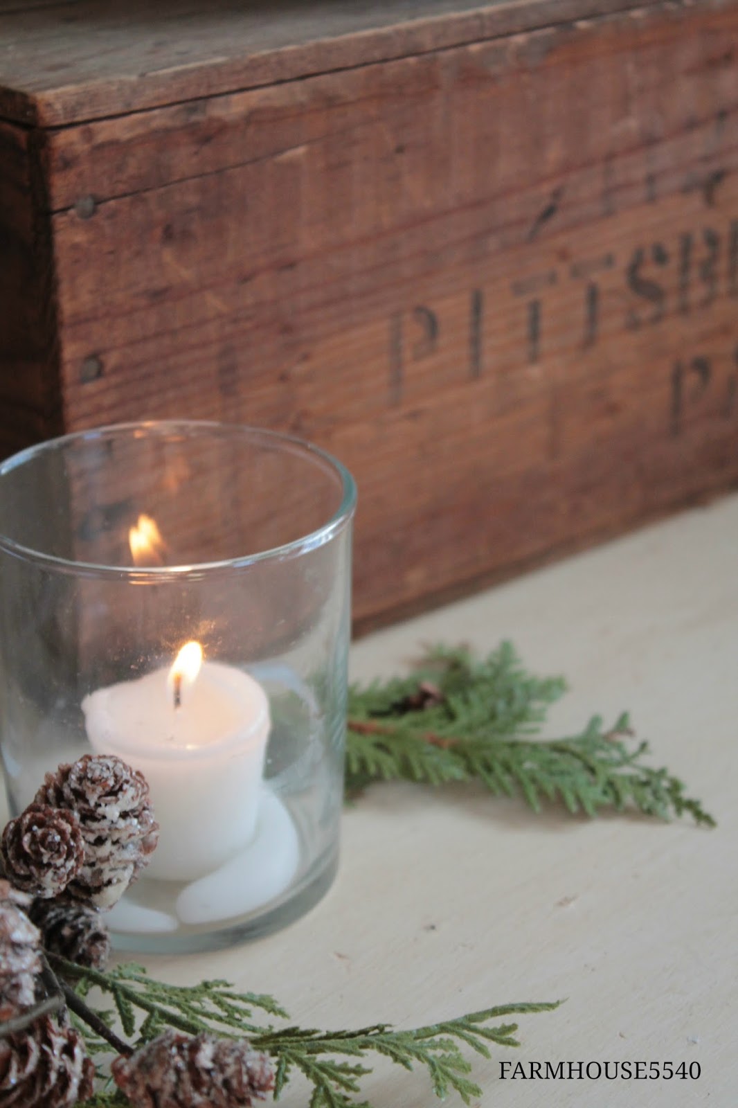 FARMHOUSE 5540 Farmhouse Inspiration Candle Light