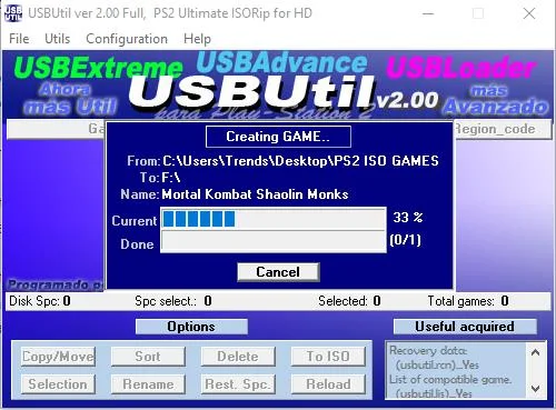 usbextreme ps2 bad