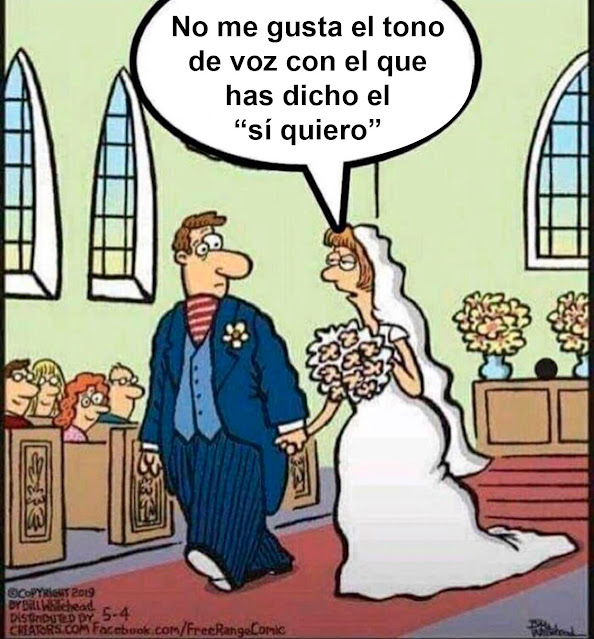 Chistes matrimonios. La esposa que manda.
