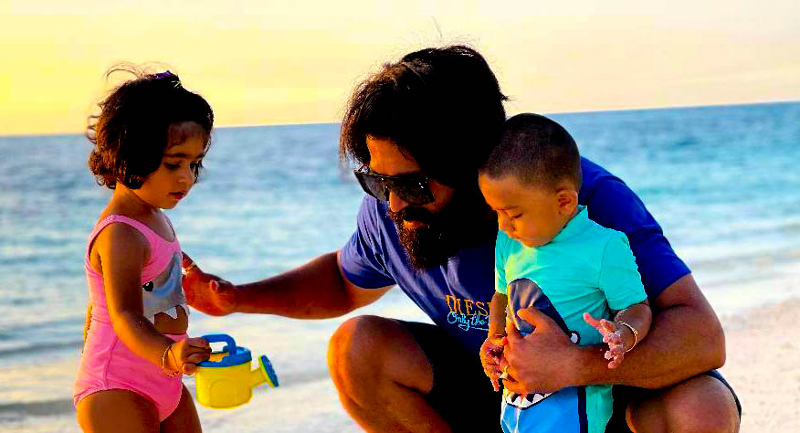 Yash And Radhika Pandit Son And Daughter Yash And Radhika Pandit Son And Daughter