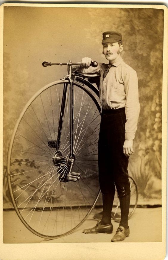 The Daguerreian Dandy 19th century Gents and their PennyFarthings...