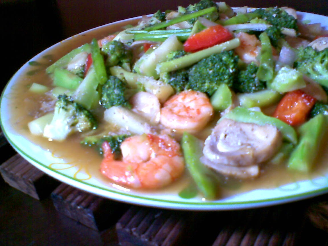 Resep Memasak Tumis Brokoli Seafood Jamur Aneka Masakan