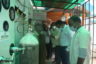 DM and JPN Hospital Gaya: गया में Oxygen की आपूर्ति